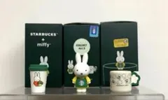 台湾 スターバックス × miffy フチ子3点セット - メルカリ