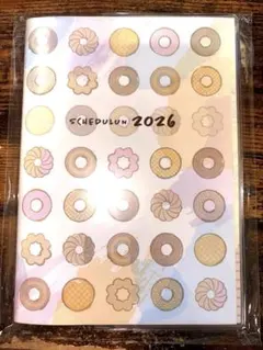 スケジュールン ミスタードーナツ スケジュール帳 2026年 福袋
