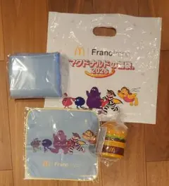 【新品未使用】マクドナルド 2026 福袋 Francfranc ブルー