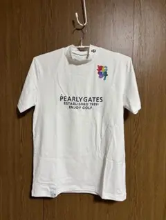 PEARLY GATES ホワイト ゴルフシャツ