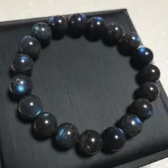 希少な初期タイプ☆美シラーブラックラブラドライト