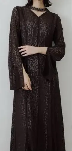 niana スウィッチングレースドレス オケージョン 結婚式 ワンピース