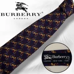【即日発送‼️】Burberrys ネクタイ シルク100% ホース柄 総柄