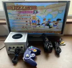 ゲームキューブ 本体 シルバー コントローラー付き