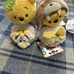 ツムツム　くまのぷーさん他4体セット売り