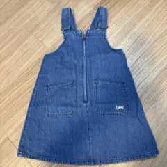Lee 120cm デニム ジャンバースカート