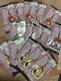 一番くじ　五等分の花嫁　2人だけの時間　Ｉ賞　ラバーチャーム　14個セット