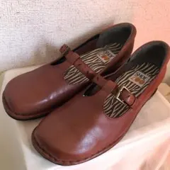 美品⭐️SHOE ZOO 革靴　Ｔストラップ 23.5cmのサムネイル