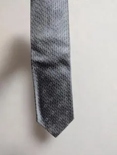 GUCCI シルク100% ネクタイ グレー