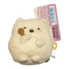【570】すみっコぐらし　たぬきのまんまるレストラン　しろくま　てのりぬいぐるみ
