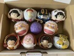 ワンピース バウンドボールフィギュア 9種11個セット（ゴムゴムの実あり）