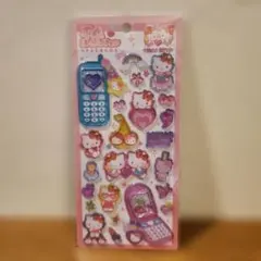 【正規品】平成はっぴーフォン　ハローキティ シール・ステッカー