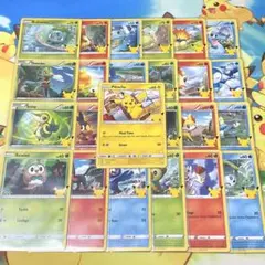 【英語版】ポケモンカード 25周年記念 アメリカマクドナルド限定 ノーマルセット