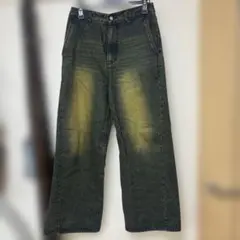 WYM CURVED FLARE DENIM SLACKS リドム デニム美品