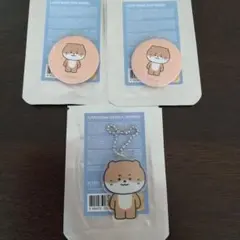 ミニティーン アクキー 缶バッジ ディノ