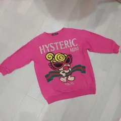 HYSTERIC MINI ピンク トレーナー 110