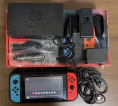 希少・未対策機】任天堂Switch 初期型 XAJ40008 ストア限定赤箱付
