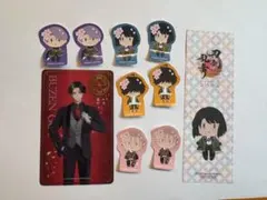 大本丸博 刀剣乱舞 御伴散歩 フレークシール クリアカード 千社札風ステッカー
