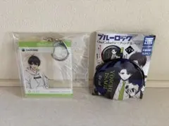 潔世一　ブルーロック　アクリルキーホルダー　缶バッジ