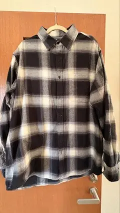 GU 2024年モデル　フランネルシャツ(チェックA)