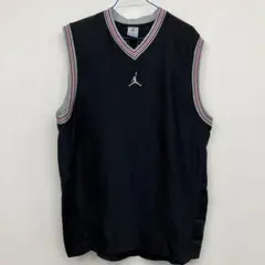 JORDAN タンクトップ　M 黒　か7