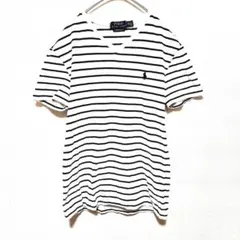 POLO ラルフローレン ボーダーTシャツ 半袖 サイズXS カジュアル 訳あり