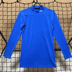 PUMA ブルー 長袖インナー アンダーウェア サッカー 160 青