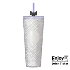 スターバックス　ハロウィン2025ロゴゴールドドカップタンブラー710ml