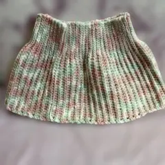 ハンドメイド　かぎ針編みネックウォーマー