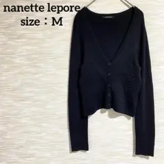 ナネットレポー nanette lepore 長袖カーディガン【M】0986のサムネイル