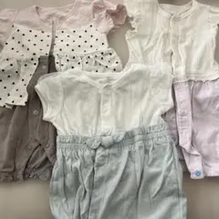 GU ロンパースセット 70