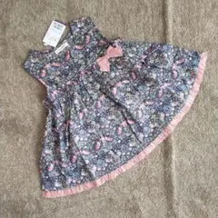 センスオブワンダー リバティ柄チュニック size110 未使用品