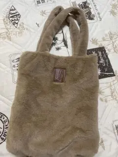 美品　ミッフィー　ファー バッグ