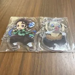 鬼滅の刃 劇場版 みにきゃら 竈門炭治郎 嘴平伊之助