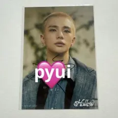 enhypen ヒスン インスタントフォト 直筆サイン - メルカリ