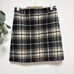 INGNIチェック柄 タイトスカート ミニスカート ペンシル ナロー ミモレ丈
