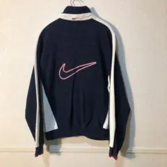 90s NIKE 白タグ ビッグスウォッシュロゴ トラックジャケット ジャージ
