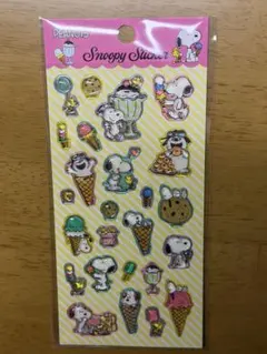 【未開封】PEANUTS スヌーピー ステッカーのサムネイル