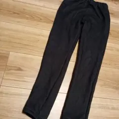 これ以上値下げなし！chil2 ブラックデニム調　裏シャギー　レギンス