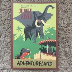 ジャングルクルーズ　ディズニー　テーマパークポスター　ポストカード　2L