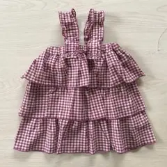 ♡p.premier 2wayティアードフリルワンピ　80♡
