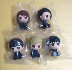 呪術廻戦 懐玉·玉折 JiToT ラバーフィギュア じとっと 5点セット