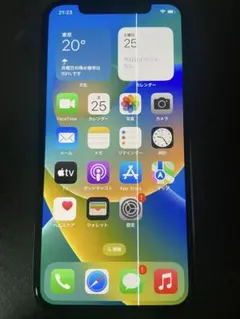 iPhone Xスペースグレイ64GB画面割れあり中国版100％ - メルカリ