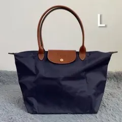 Longchamp トートバッグ ネイビーのサムネイル
