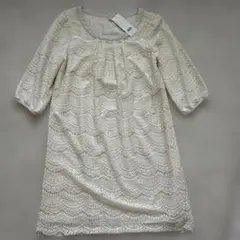 BELLE MAISON アイボリー レースワンピース Mのサムネイル