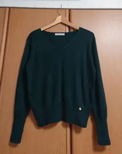 ☆ MARECHAL TERRE ☆ 長袖 Vネックニット セーター 2のサムネイル