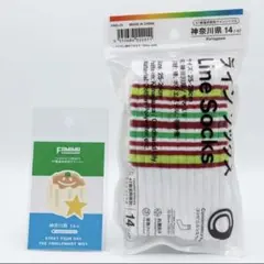 ファミマ 47都道府県 ソックス 神奈川 25-28cm ステッカー付き
