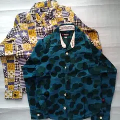 子ども用長袖シャツ 130　２枚セット