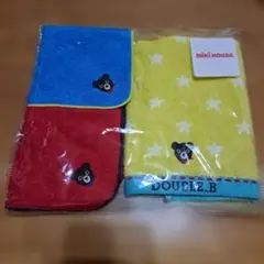 Miki House DOUBLE.B タオルセット 3枚