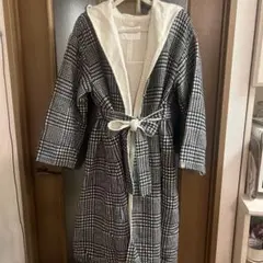 ♡JILL by JILLSTUART♡チェック柄ロングコート M